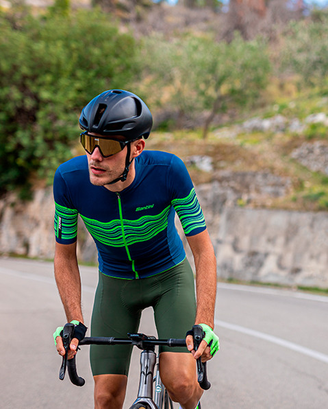 Men's Cycling Short Long Sleeve Jersey Bicycle Bike Race Team Shirt Clothes Tops 