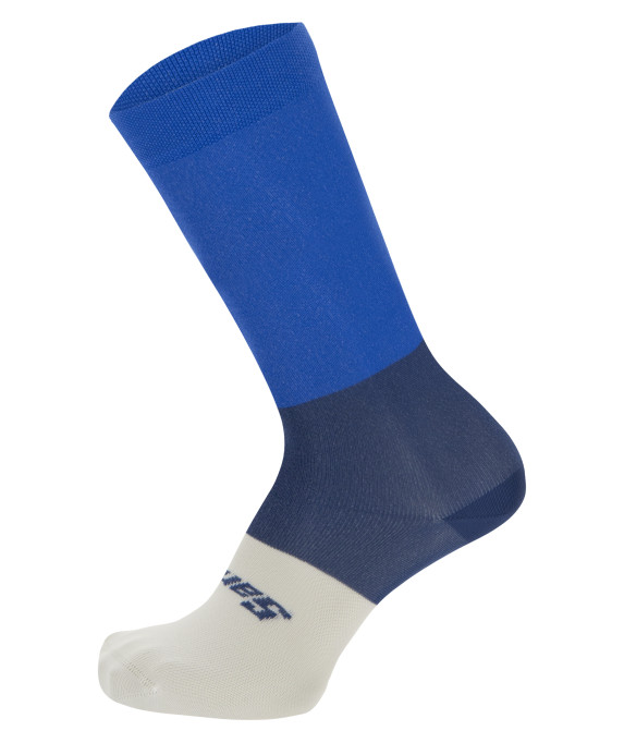 Details about   2019 Classe Cycling Socks Blue/White Medium Height by Santini Made in Italy 