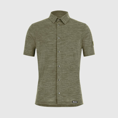 GRAVEL TECHNICAL SHIRT - Vert Militaire