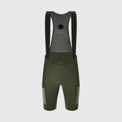 GRAVEL MEN'S BIB SHORTS - Verde Militare