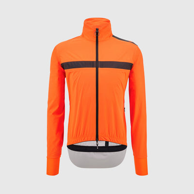 GUARD NEOS MEN'S JACKET WITH HOOD - Arancio Fluo