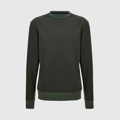 WINWRAP WINDPROOF SWEATSHIRT - Verde Militare