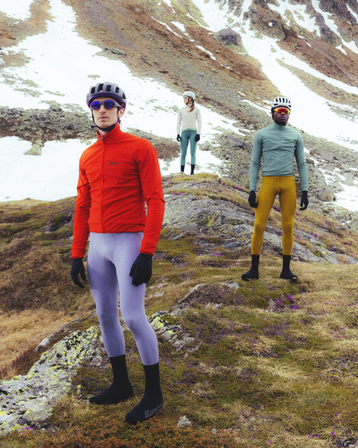 READY TO RIDE LONG SLEEVED JERSEY - Cappuccino – Santini Cycling