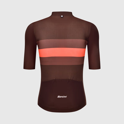 BNG MEN'S SHORT SLEEVE JERSEY - Schokolade
