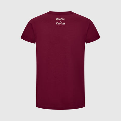 EROICA CIPRESSI T-SHIRT - Bordeaux