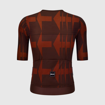 MADS PEDERSEN MOMENTUM SERIES JERSEY - Cioccolato