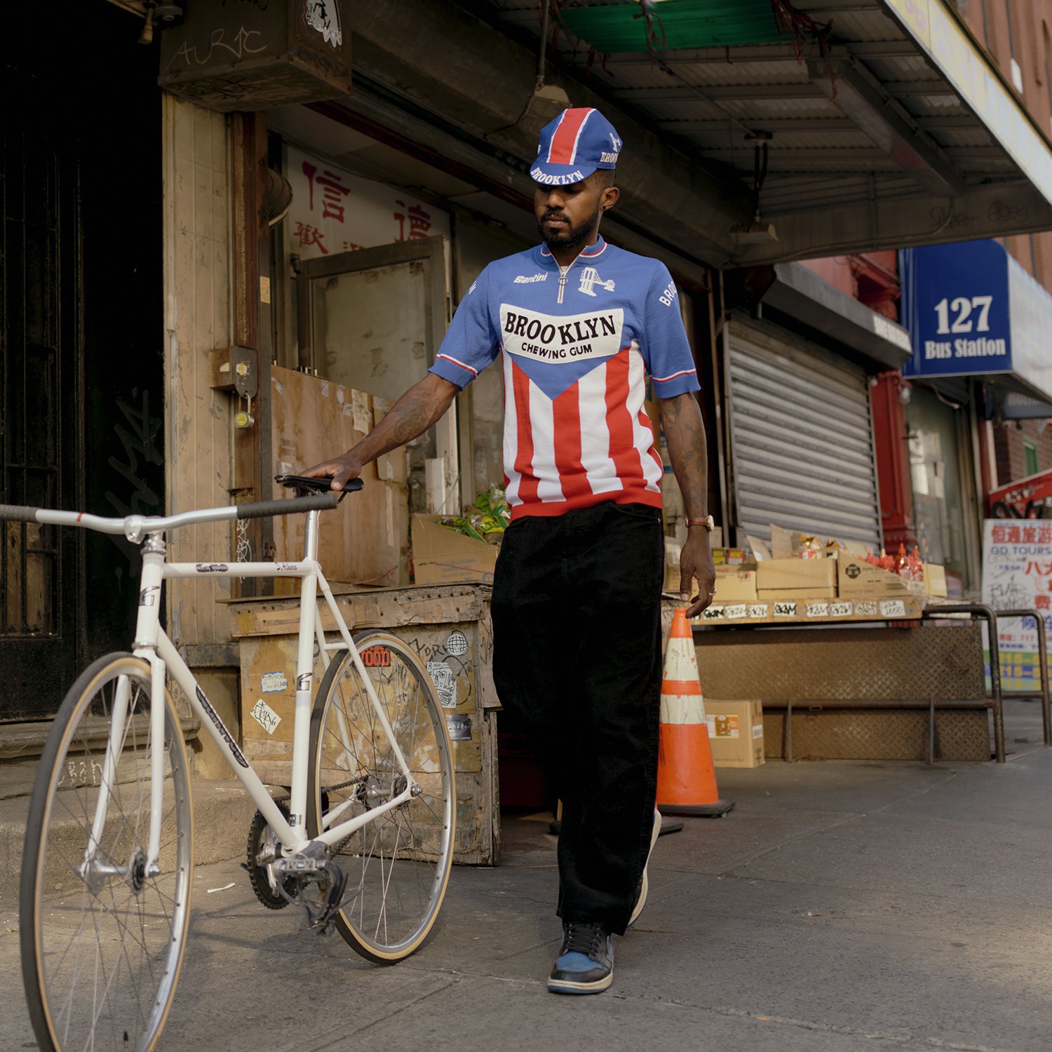 SANTINI X BROOKLYN WOOL JERSEY - Royal Blue – Santini Cycling