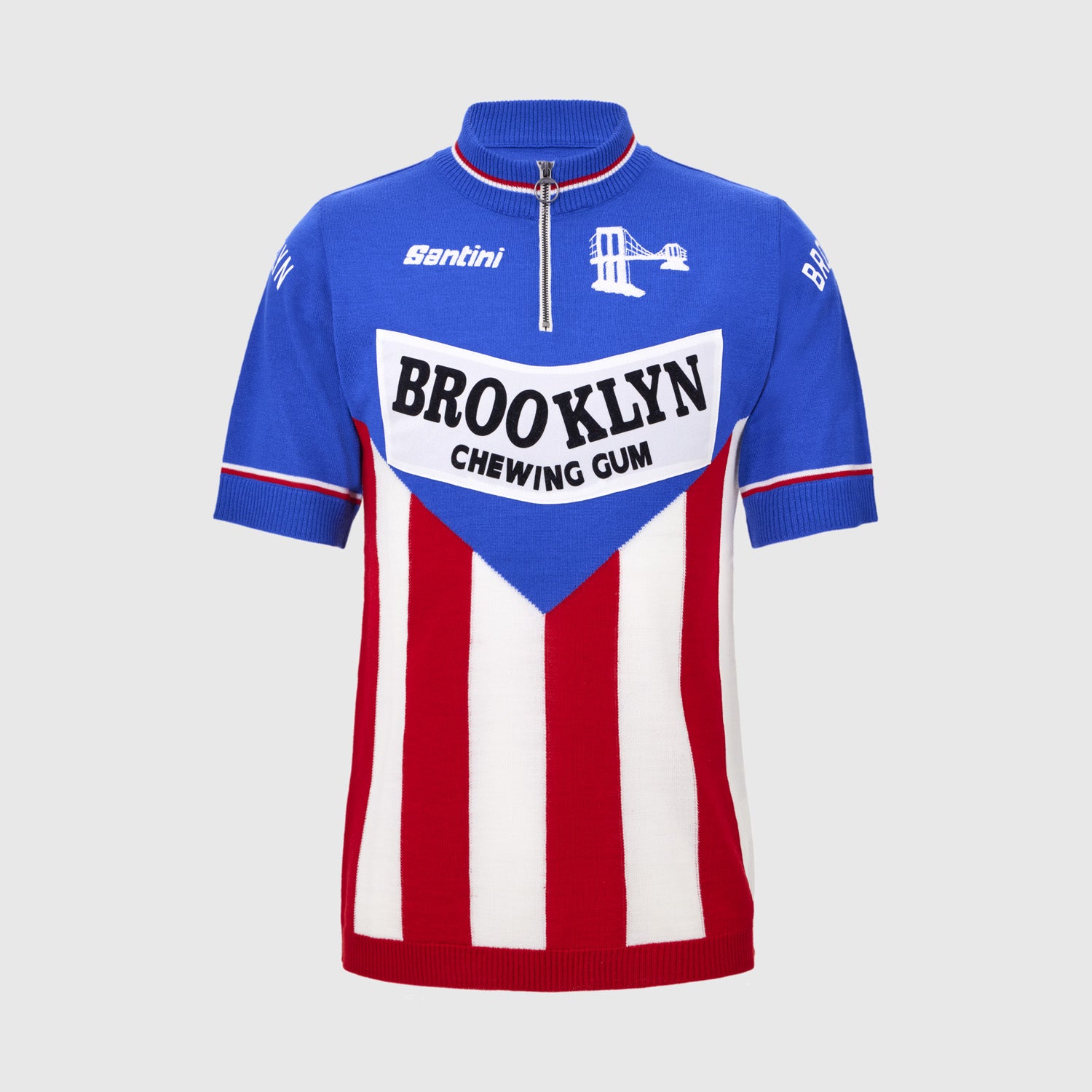 SANTINI X BROOKLYN WOOL JERSEY - Royal Blue – Santini Cycling
