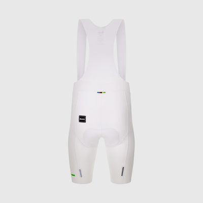 UCI WORLD CHAMPION MONDO MEN'S BIB SHORTS - Blanc