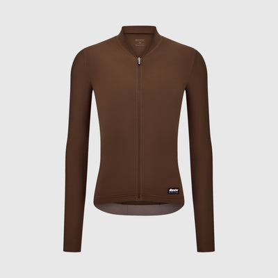 READY TO RIDE LONG SLEEVE SUMMER JERSEY - Cioccolato