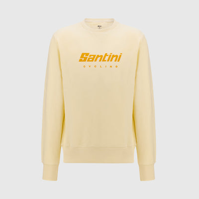 BRAND SWEATSHIRT - Crema