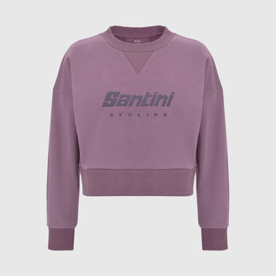 BRAND WOMEN'S CROPPED SWEATSHIRT - Rosa