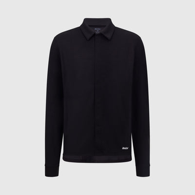 EXPLORER WOOL SHIRT - Schwarz