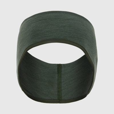 EXPLORER WOOL HEADBAND - Verde Militare