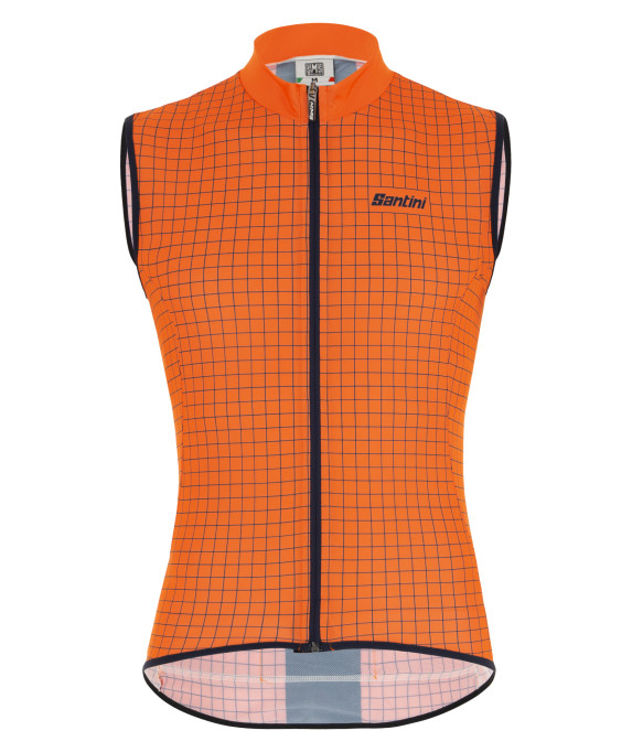 Orange/Black Verge Men's Cycling Wind Vest Brand New 3XL 
