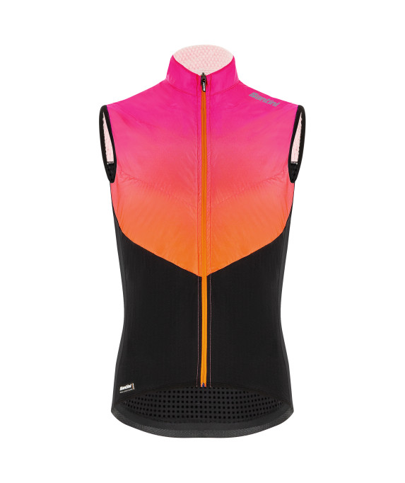 Details about   Santini Sample Cycling Wind Vest Made in Italy Size L No Logo 
